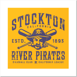 Stockton River Pirates Posters and Art